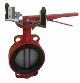 Затвор поворотный дисковый Rushwork арт.201 нерж.диск