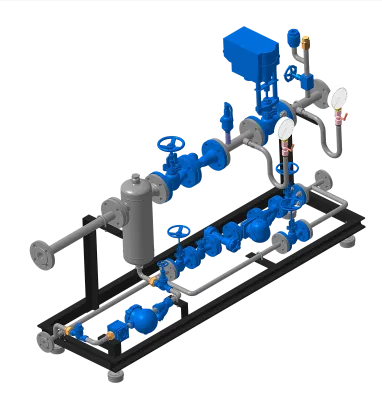 Узел подготовки и регулирования пара Гранстим КОП В Миассе