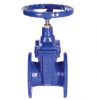 Задвижка с обрезиненным клином Rushwork со штурвалом Арт.101