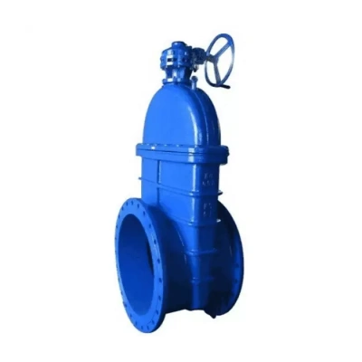 Задвижка чугун 30ч539р аналог МЗВ обрезиненный клин c гайкой Ду 800 Ру10/16 Тмакс=120C фл с редуктором В Миассе