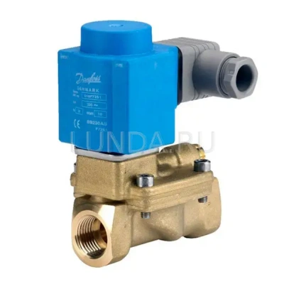 Клапан соленоидный EV220B 15-50 с сервоприводом, с катушкой, Danfoss В Миассе