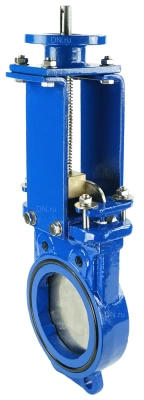 Задвижка шиберная дн.ру GGG40-SS304-NBR-2W-ISO Ру10 с голым штоком и невыдвижным шпинделем В Миассе